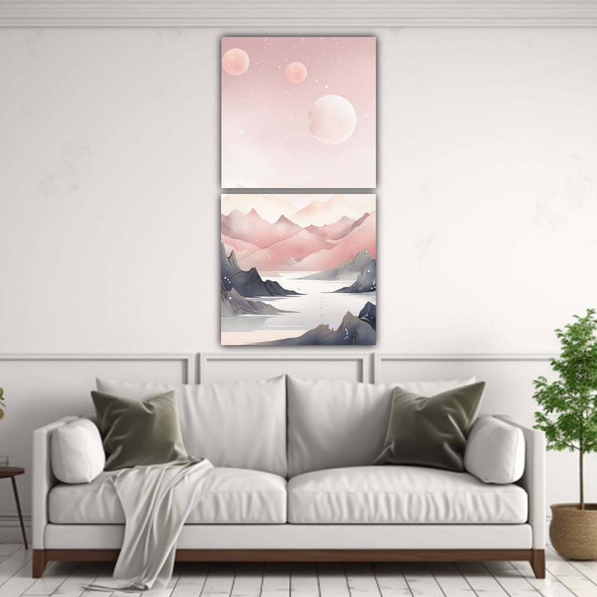 GENERICO - Cuadros Conceptuales Exposición Paisaje 30x60 Cm