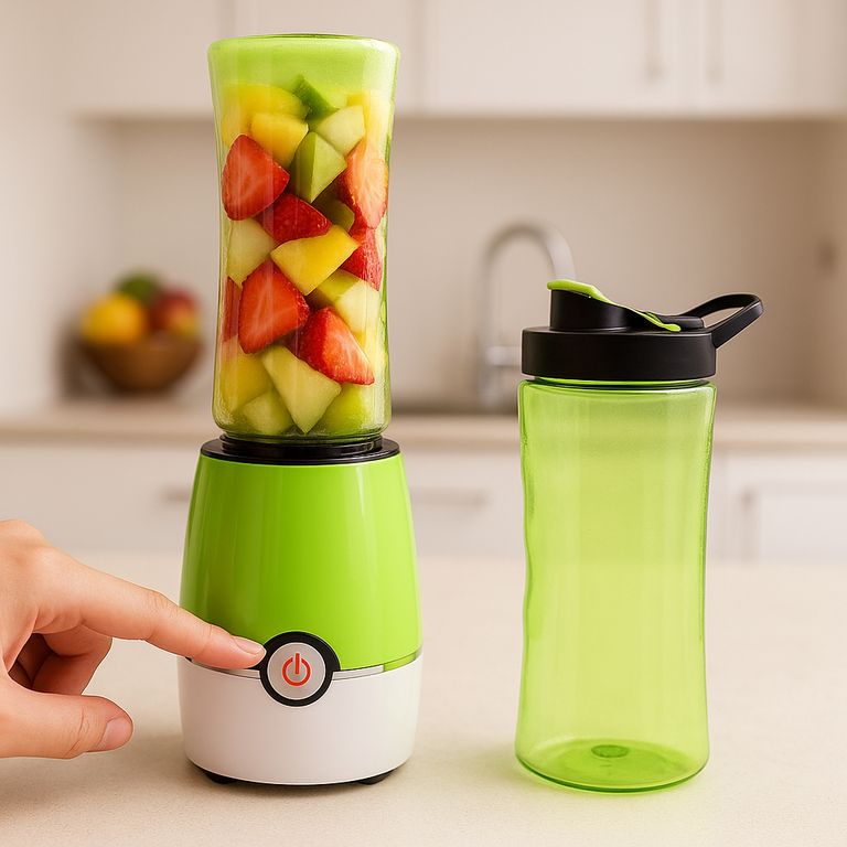 BATIDORA PORTÁTIL SHAKE ANTAKE 3 + 2 VASOS