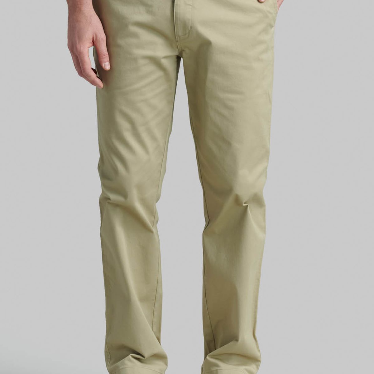 FEROUCH - Pantalón Twill Without Pleats L/31 Business Beige Ferouch