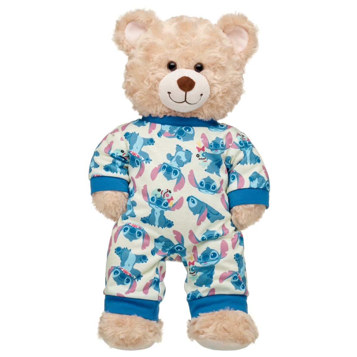 BUILD A BEAR - Pijama Build a Bear Stitch diseño hawaiano azul