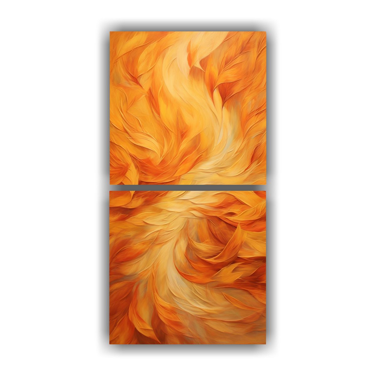 GENERICO - Cuadro De Decoración Abstracto Con Remolino De 30x60 Cm