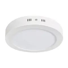 UNILUX - Panel Led Circular Sobrepuesto 24W Luz Blanco Frío ByP