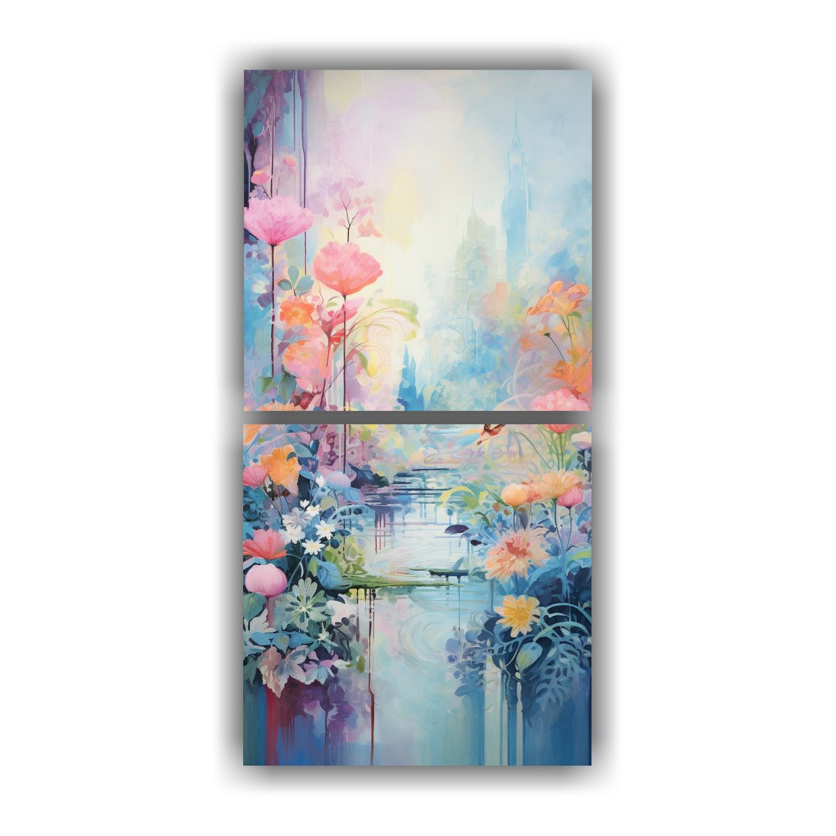 GENERICO - Pinturas Decorativas De Diseño Elegante De 40x80 Cm