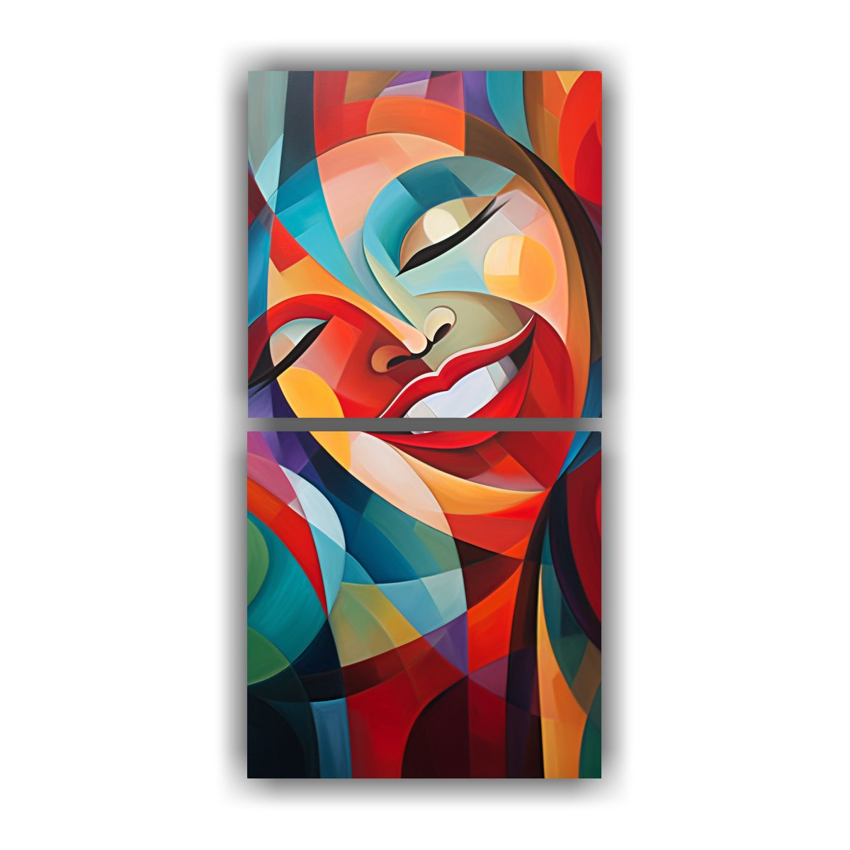 GENERICO - Pinturas Abstractas De Emociones En Colores 30x60 Cm