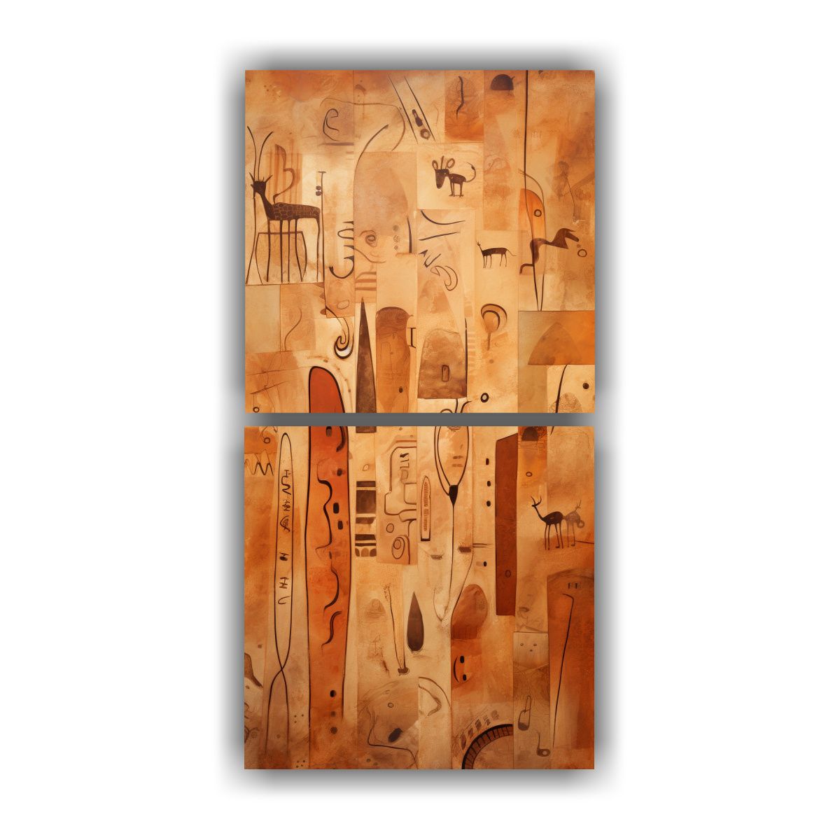 GENERICO - Cuadro Decorativo Riqueza Visual 20x40 Cm