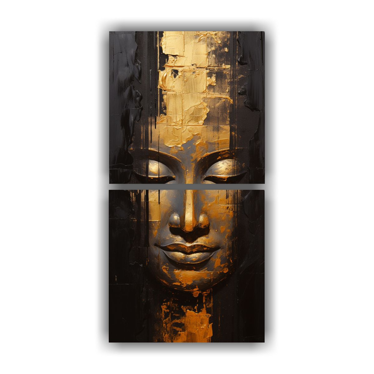 GENERICO - Pinturas Decorativas De Abstracto Estilo Oro Y 50x100 Cm