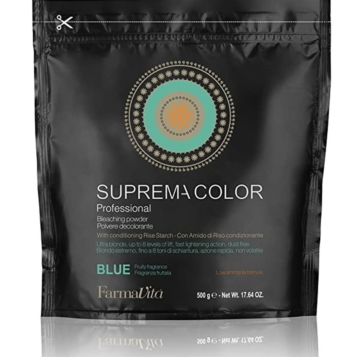 FARMAVITA - Farmavita Decolorante Suprema Color 500 Grs Tono Azul