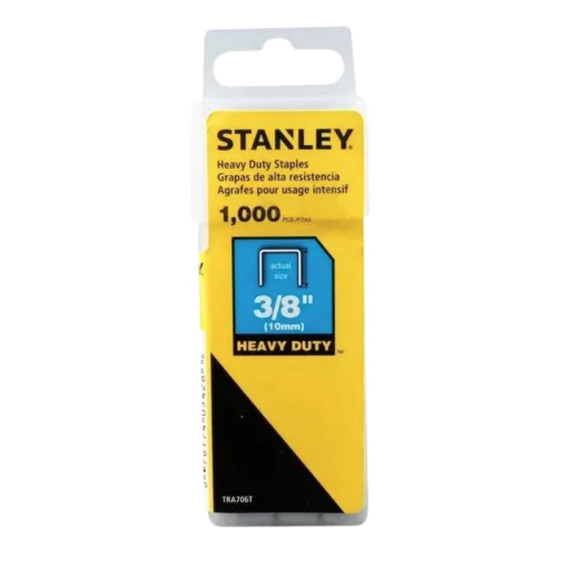 STANLEY - Grapas Stanley 3/8'' (10mm) Caja 1000 Uni. Stanley TRA706T