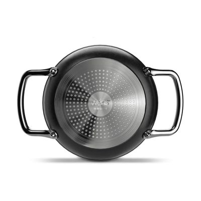 Imagen 2 del producto Paila Aluminio Forjado Antiadherente Cocina 18cm Negro