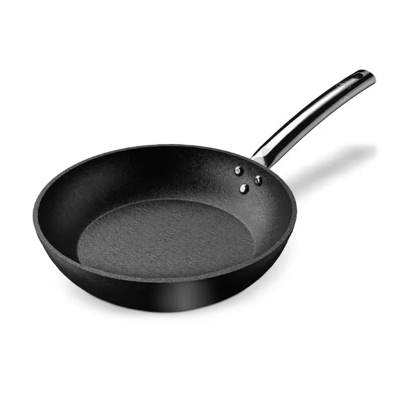 WENS - Sarten Wok Aluminio Forjado Antiadherente 24cm Negro Wens