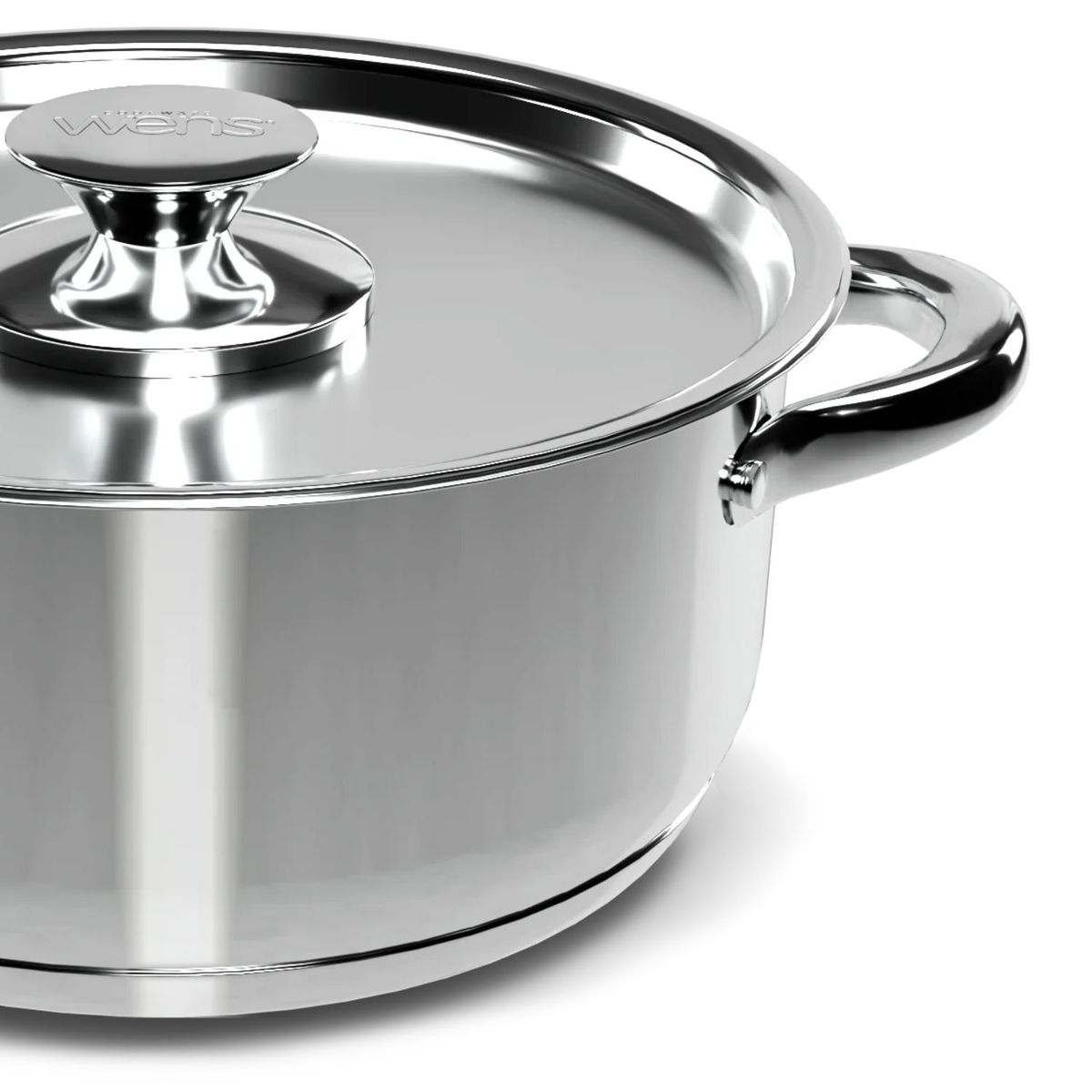 WENS - Cacerola Olla Wens 7 Litros Acero Inoxidable 26cm De Cocina