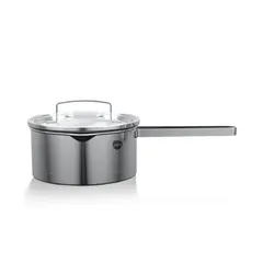 WENS - Cazo Acero Inoxidable 16cm Con Tapa Fondo Difusor