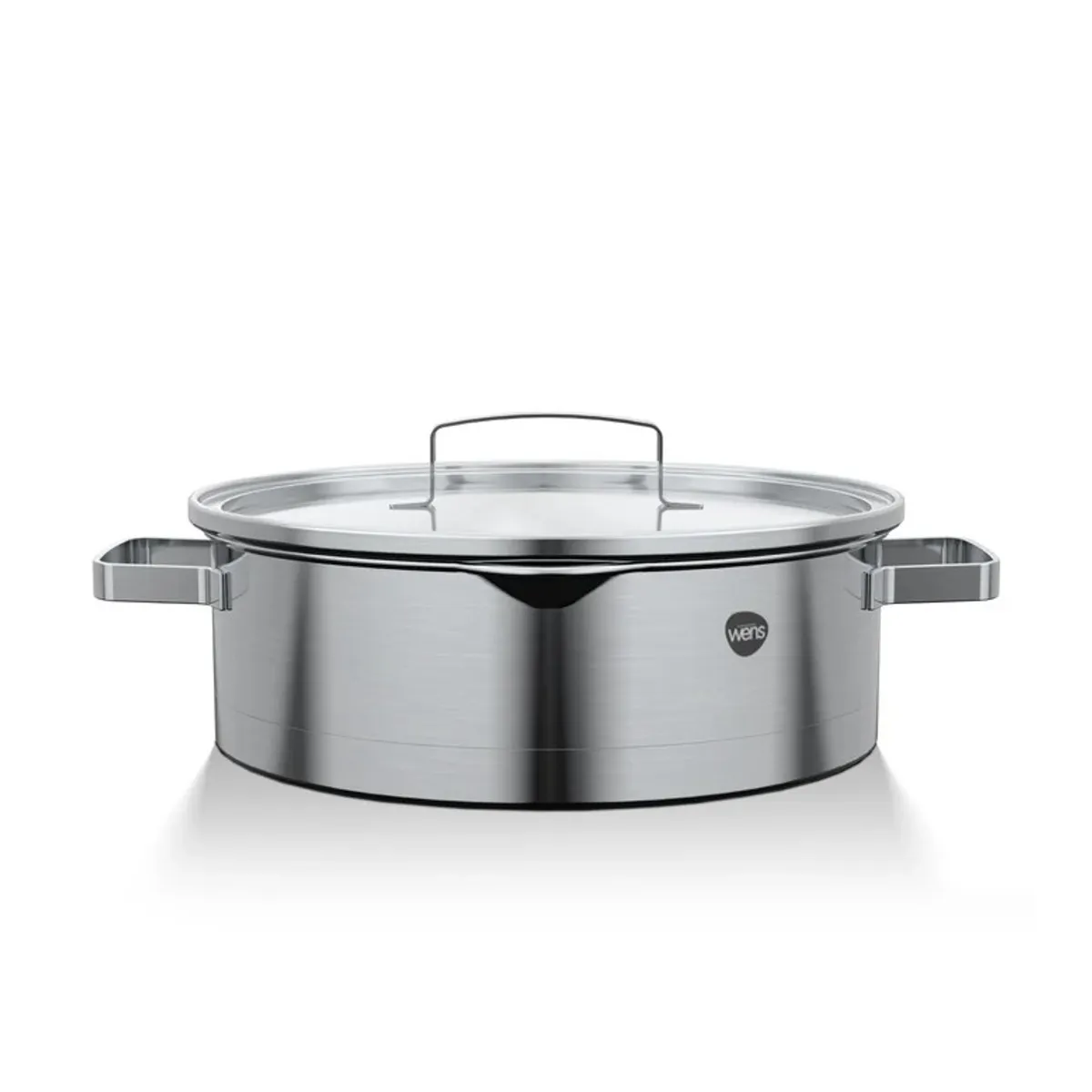 WENS - Cacerola Olla Wens Acero Inoxidable De Cocina 24cm Tapa