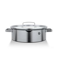 Cacerola Olla Acero Inoxidable De Cocina 24cm Tapa