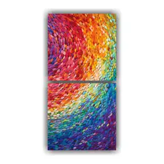 GENERICO - Pinturas Decorativas Inspiradoras De Fusión 20x40 Cm