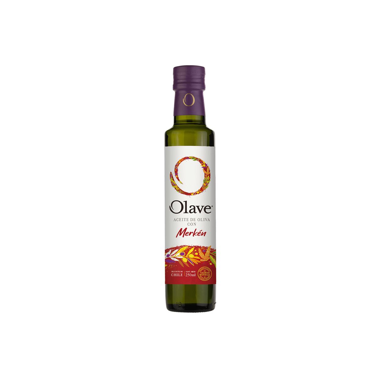 OLAVE - Aceite Oliva Extra Saborizado Olave Merken 1 x 250 ml