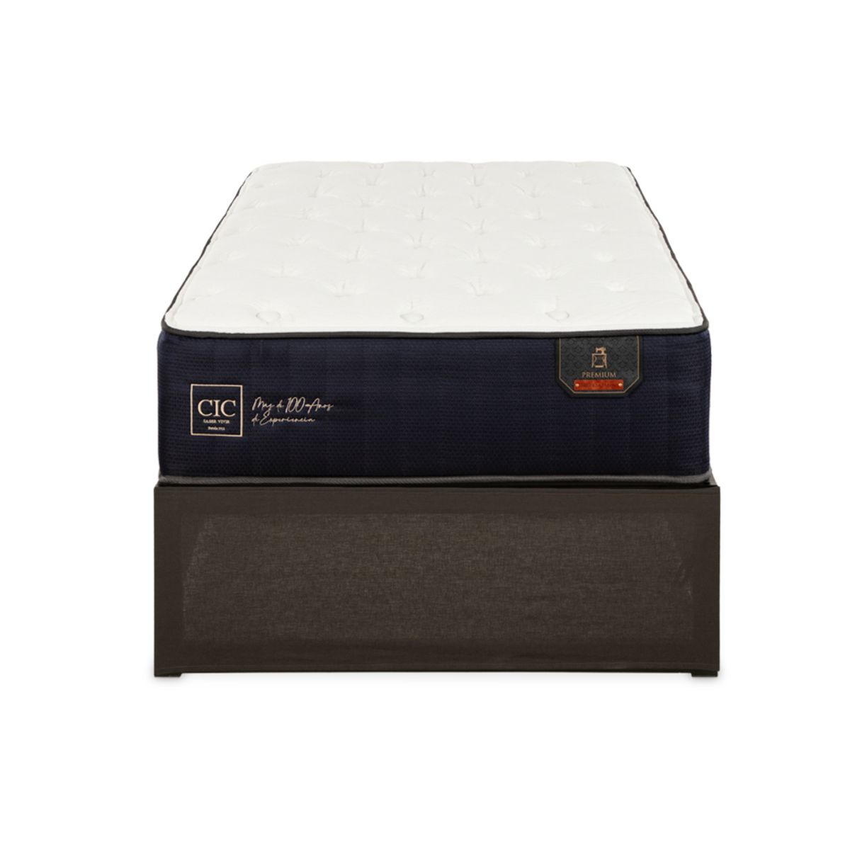 CIC - CAMA IRON SMART PREMIUM 1.5 PLAZAS + FALDÓN