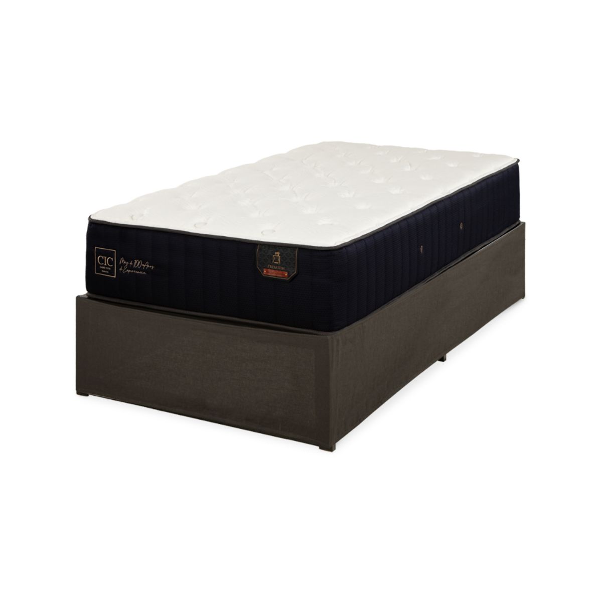 CIC - CAMA IRON SMART PREMIUM 1.5 PLAZAS + FALDÓN