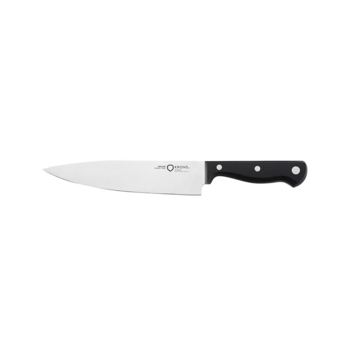 KRONS - Cuchillo Santoku 18cm Deluxe Krons Mango Negro