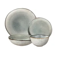 Set Vajilla 24 Piezas Cerámica Línea Laos