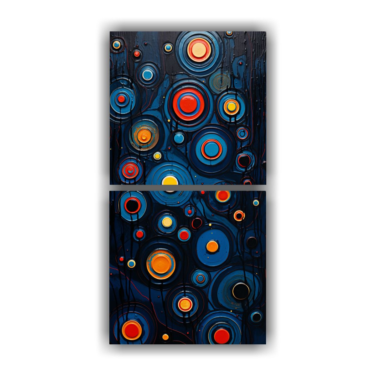 GENERICO - Pinturas Decorativas Modernas Con Lluvia En Un 20x40 Cm