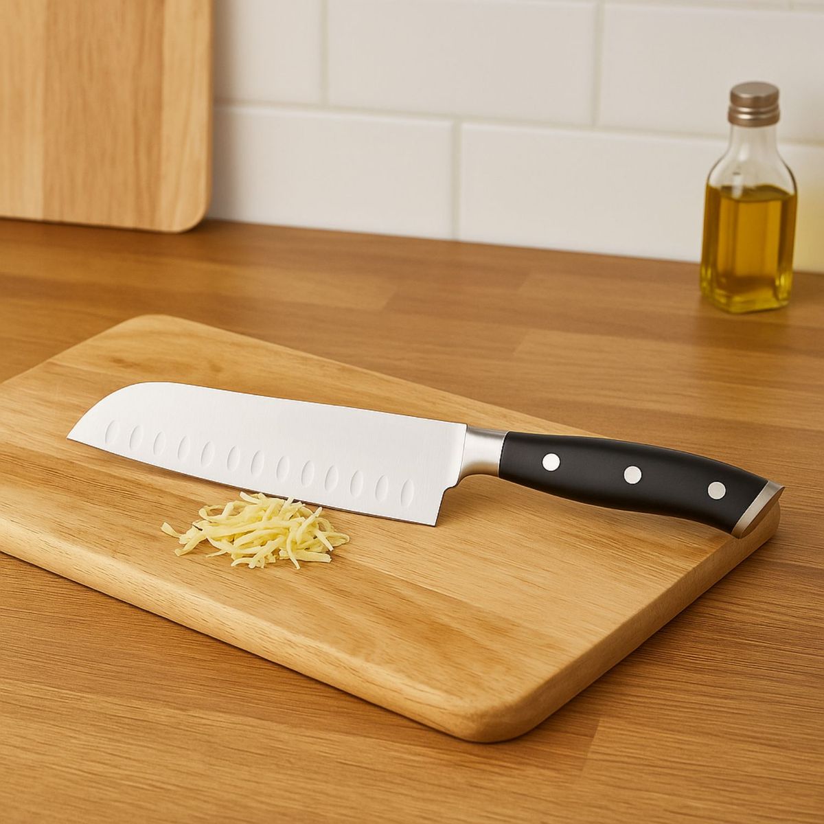 KRONS - Cuchillo Santoku Profesional Cocina 18cm Signature Krons