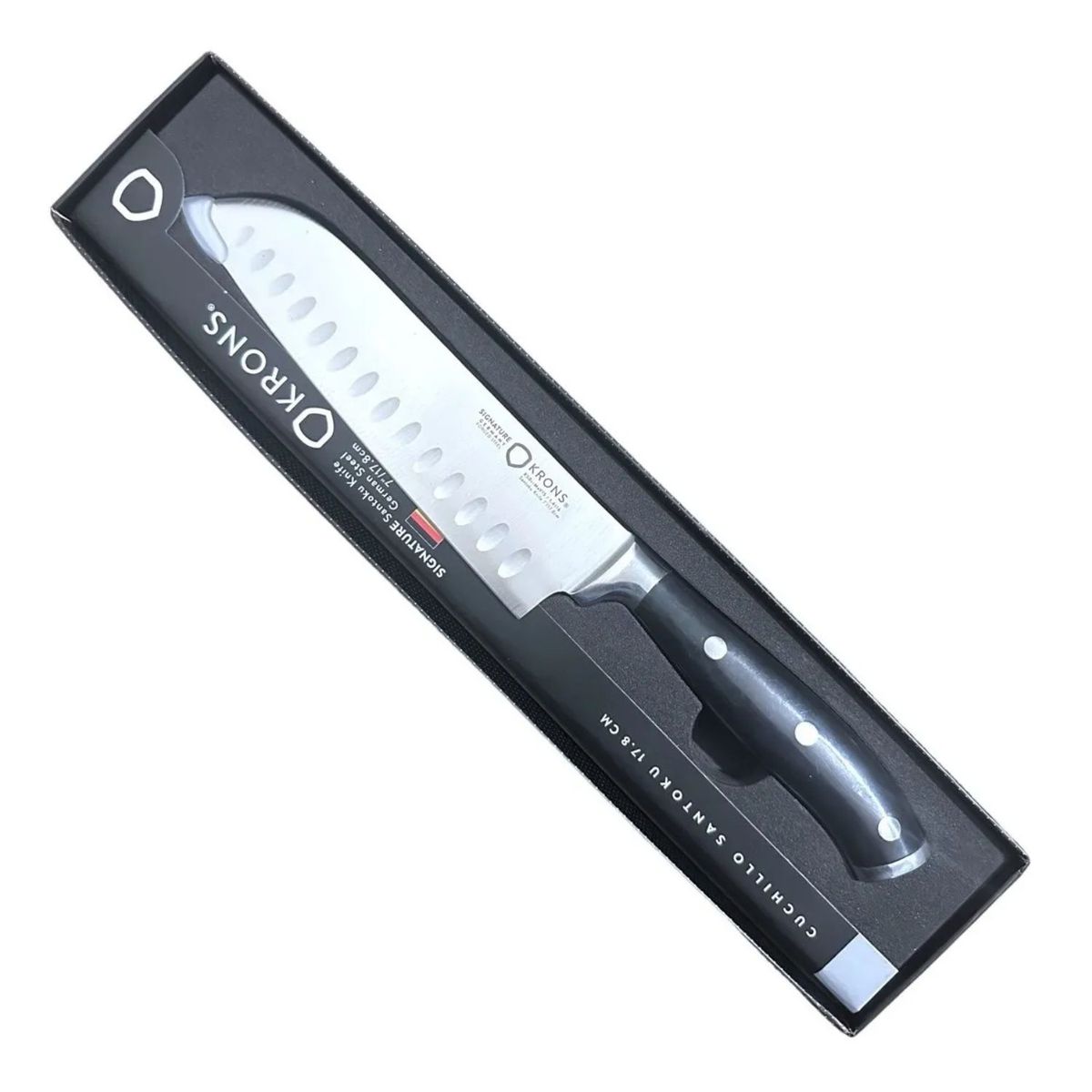 KRONS - Cuchillo Santoku 18cm Signature Krons