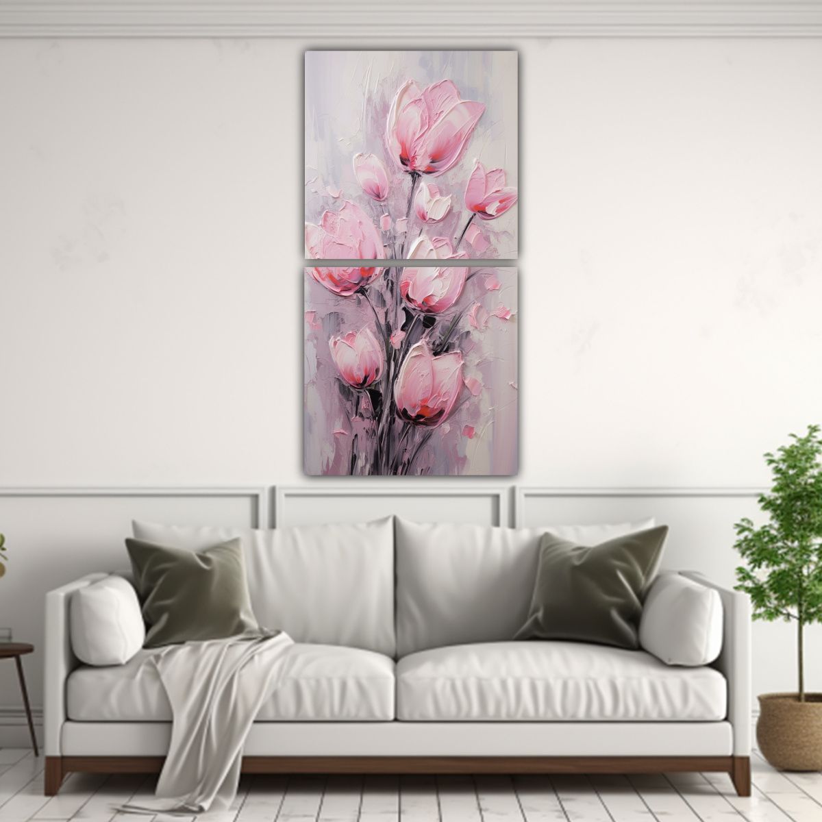 GENERICO - Dos Lienzos De Tela Tela Sublimada Brillante De 50x100 Cm