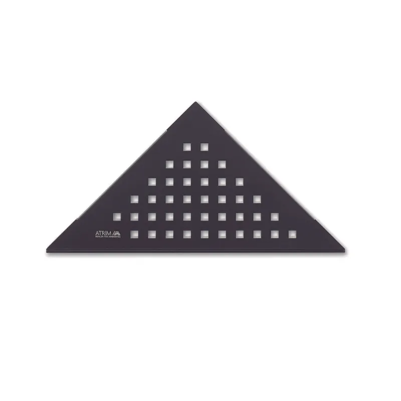 ATRIM CHILE - Estante Esquinero Triangular ATRIM CUADRADO Negro Mate
