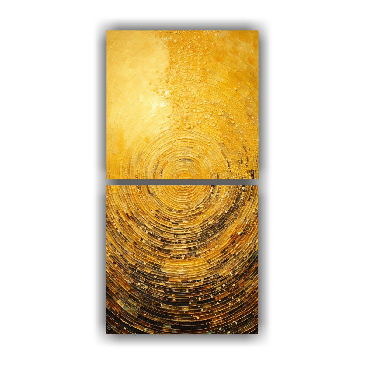 GENERICO - Cuadros Modernos De Luminosidad En Estilo 30x60 Cm