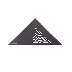 ATRIM CHILE - Estante Esquinero Triangular ATRIM ABSTRACTO Negro Mate