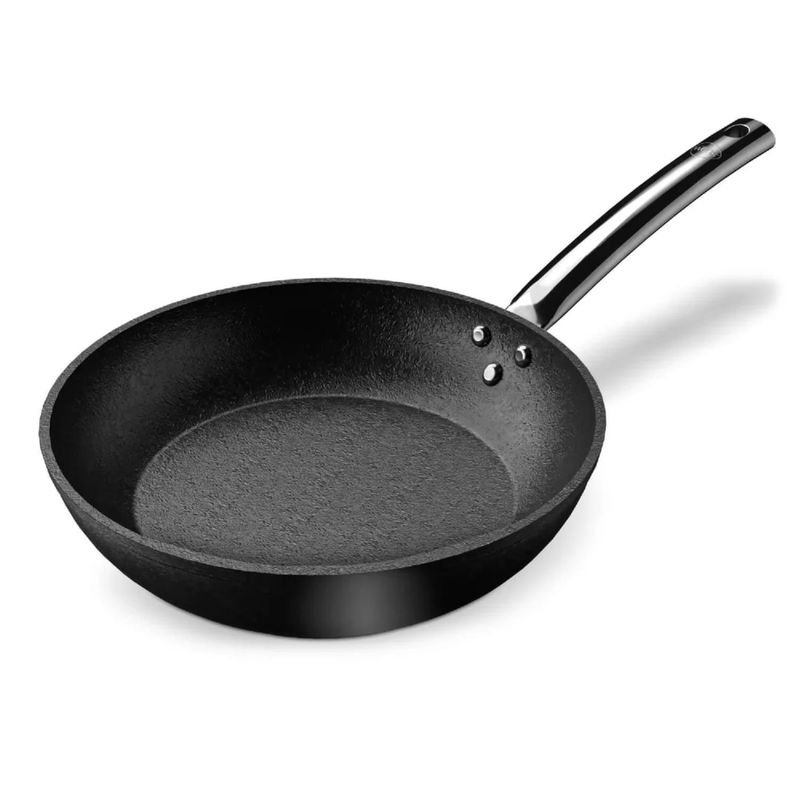 WENS - Sarten Wok Aluminio Forjado Antiadherente 28cm Negro Wens