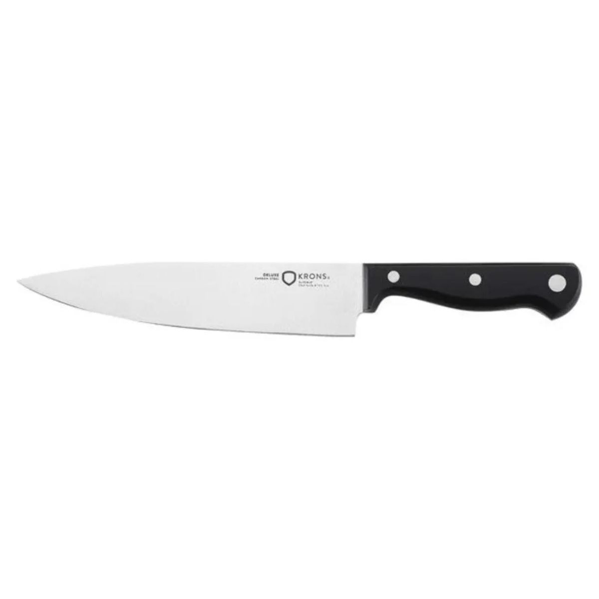 KRONS - Cuchillo Krons Chef Carne 20cm Deluxe Plateado