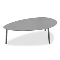 AMERITEX - Mesa de Centro Terraza Satellite Gris L