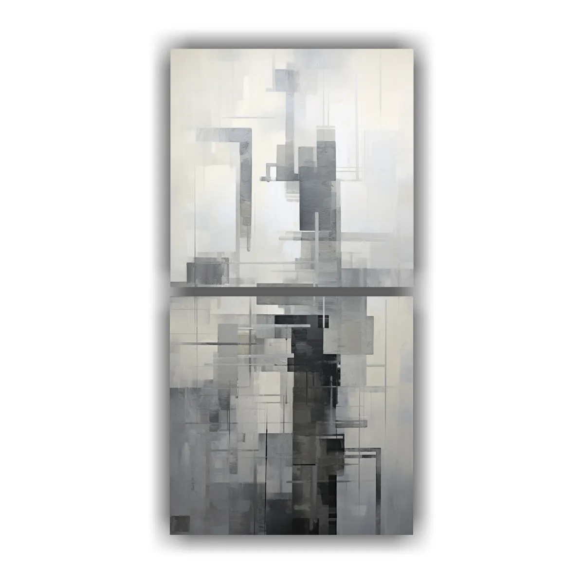 GENERICO - Lienzos Movimiento Street Art Abstracción 20x40 Cm