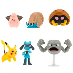 POKEMON - Figuras de acción Pokémon multipack 6 figuras de batalla
