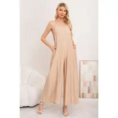 LIKE SHOP - Enterito Casual Mujer Pabilos Ajustable Liso Premium 3357