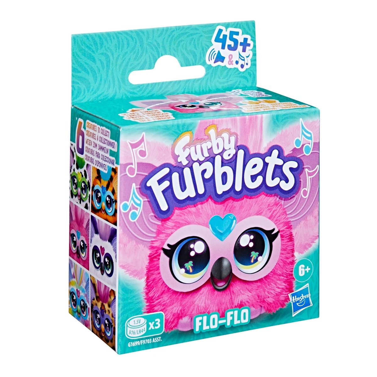 FURBY - Mini peluche furby furblets - flo-flo