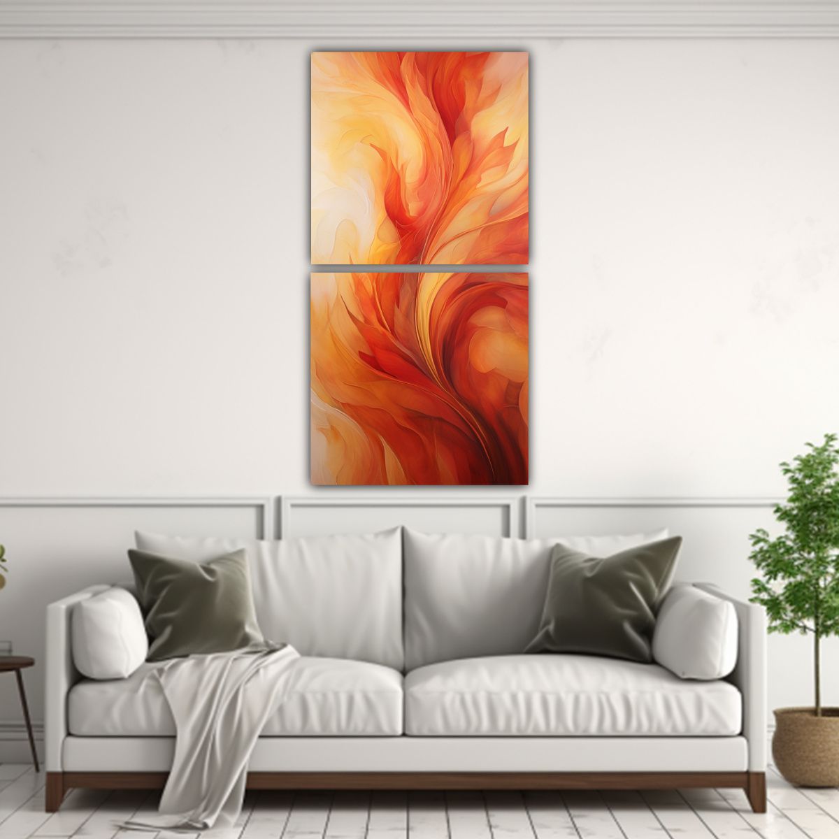 GENERICO - Pinturas Decorativas De Patrones Abstractos 60x120 Cm