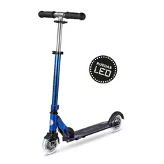 MICRO - Scooter Sprite LED Glitter Azul, Niños 6 años en adelante