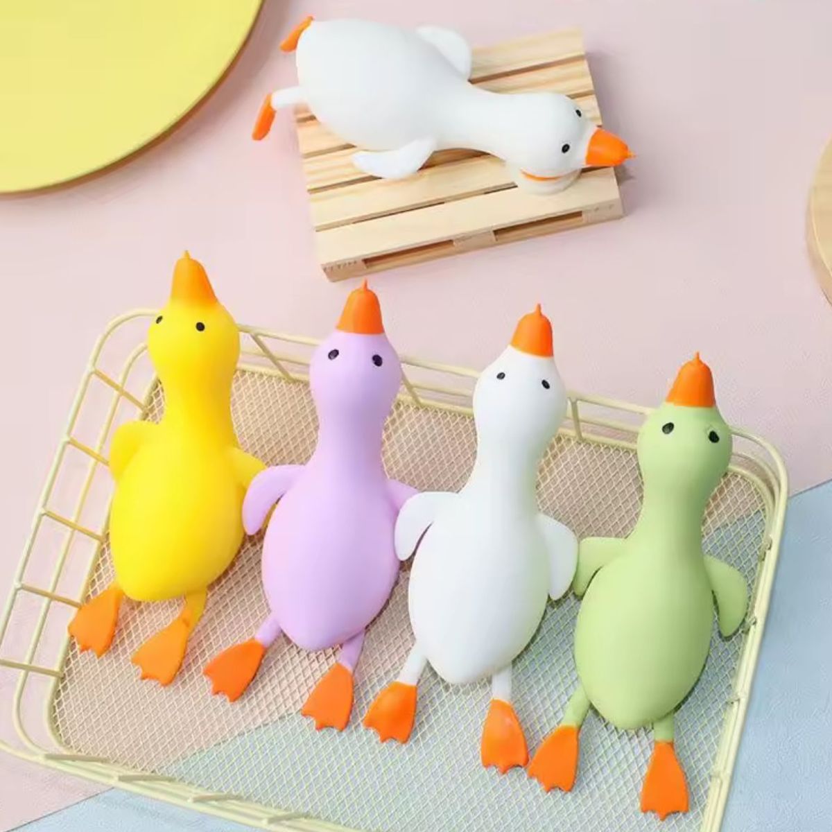 GENERICO - Juguete ganzo Squishy Antiestrés Para Niños Y Adultos