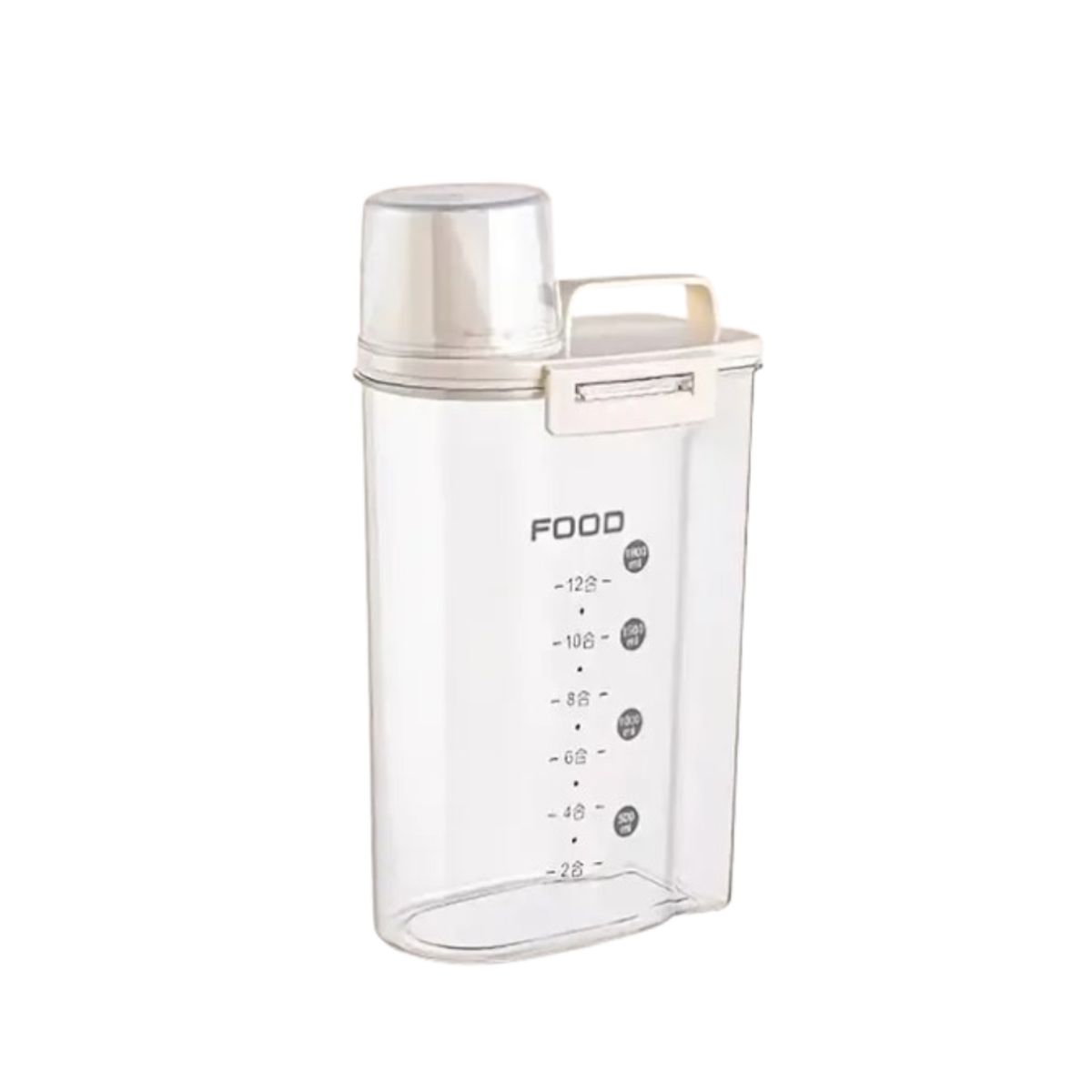 GENERICO - Comedero Contenedor Portátil Hermético Alimento Para Mascota