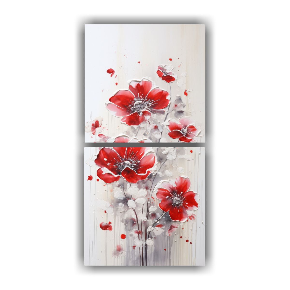 GENERICO - Cuadros Galería Inspiración En Acuarela Sobre 50x100 Cm