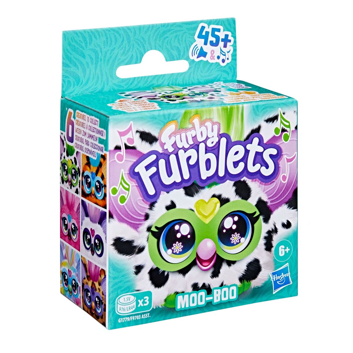 FURBY - Mini peluche furby furblets - moo-boo