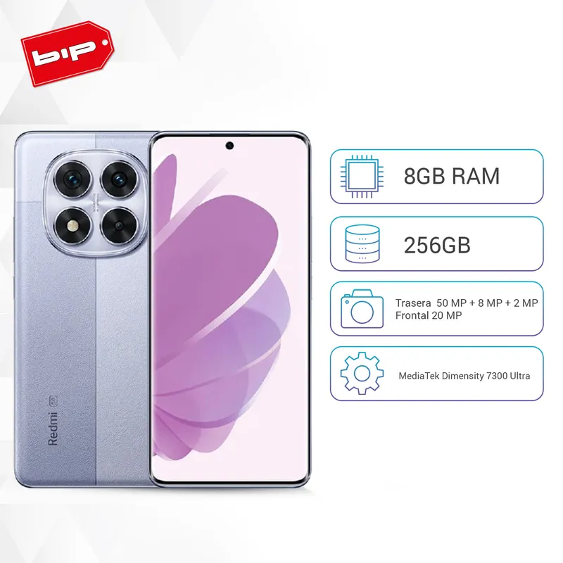 REDMI - Celular Redmi Note 14 Pro 5G Lavender Purple 8GB RAM 256GB - Nuevo