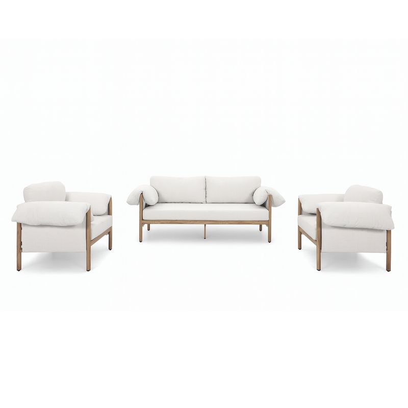 AMERITEX - Juego Living de Terraza Brook 3 Piezas