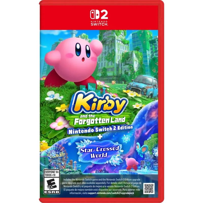 NINTENDO - Kirby And The Forgotten Land + Star-crossed World Nintendo Switch 2 Físico