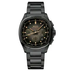 MIDO - Reloj Multifort TV Chronograph Negro