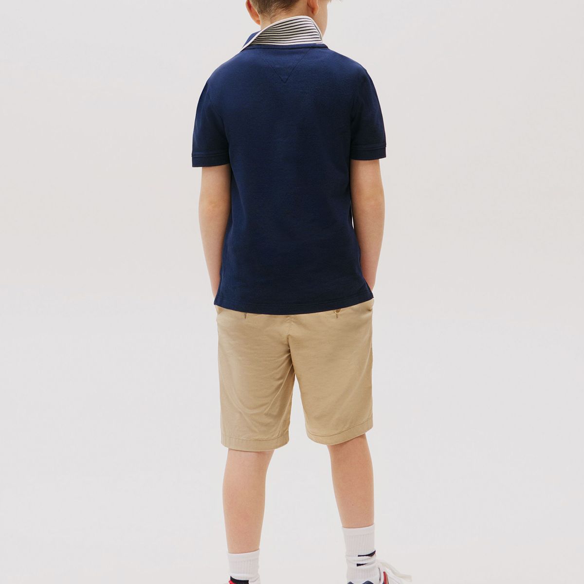 TOMMY HILFIGER - Polo Con Logo Bordado Niño Azul Tommy Hilfiger