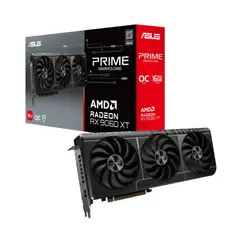 ASUS - Tarjeta de Video Prime RX 9060 XT 16GB GDDR6 OC PciE-5